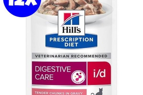 Hill's Prescription Diet Feline i/d Salmon, 12x85 g