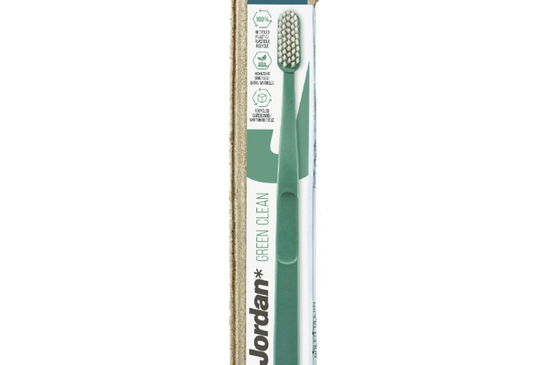 Periuta de dinti pentru adulti Green Clean Medium, culori variate, 1 bucata, Jordan