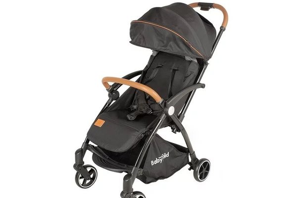 Carucior sport BabyTrold Skagen, negru, 6,7 kg, pliere automata, spatar reglabil in 3 pozitii, de la 6 luni, pana la 15 kg