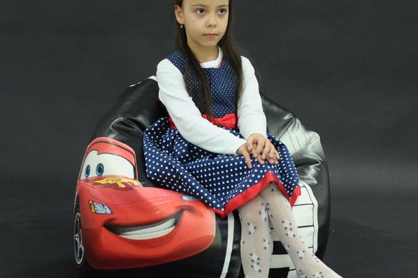 Fotoliu Relaxo Panama Black - Ideal pentru Interior si Exterior, Umplut cu Perle de Polistiren
