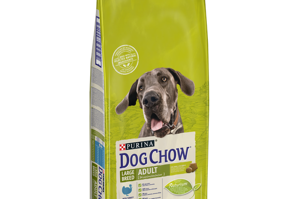 DOG CHOW Adult, Talie Mare, Curcan, 14 kg