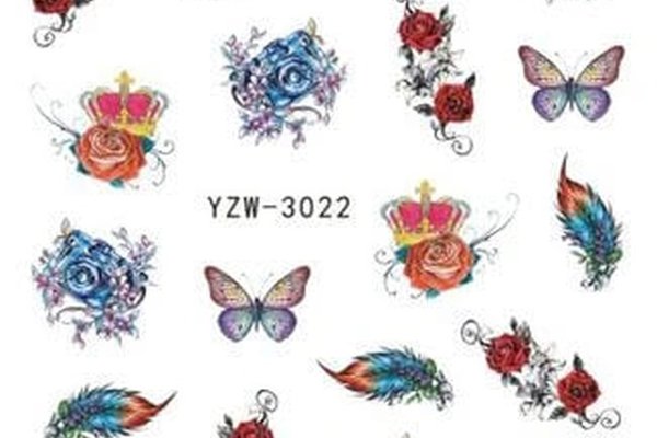Tatuaj decor unghii YZW-3022