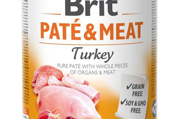Brit Pate and Meat Turkey, 800 g