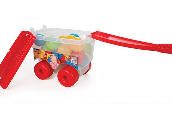 Set Troller cu 24 bile colorate