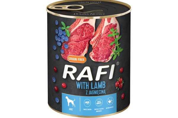 Hrana Umeda Caini, Rafi Dog, Miel si Afine, 800 g