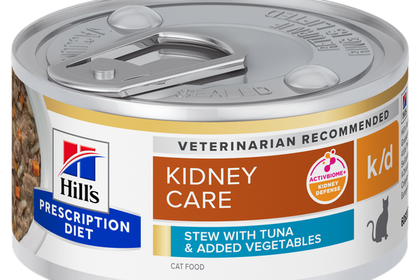 Hill's Prescription Diet Feline Kidney Care Stew Tuna & Vegetables, 82 g