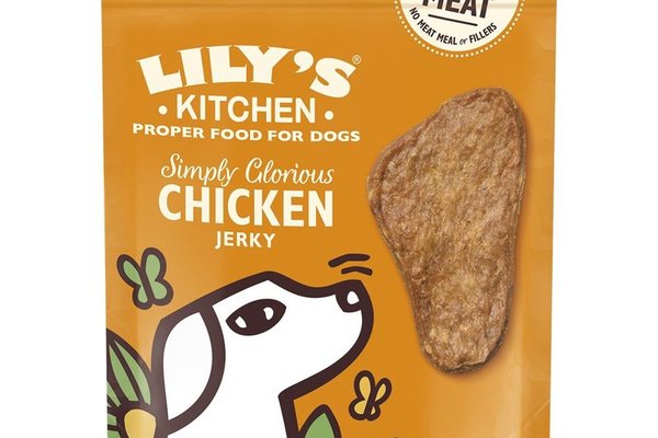 Lily's Kitchen Simply Glorious Chicken Jerky Dog Treats, 70 g