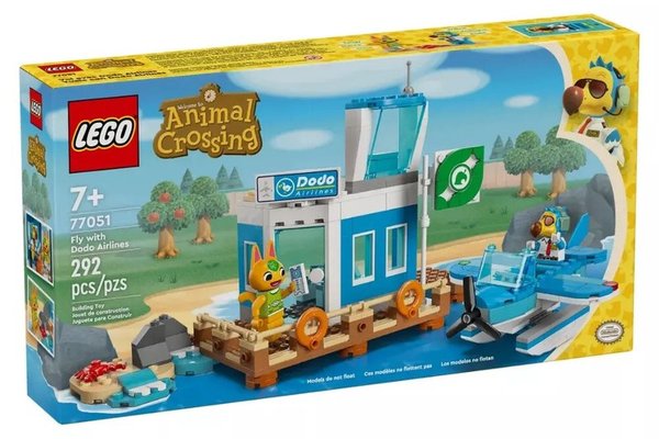 Lego Animal Crossing - Zboara cu Dodo Airlines 77051