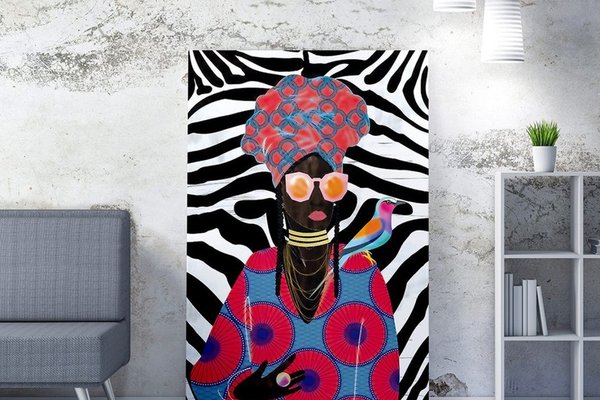 Tablou WY208 Multicolor 70x100x2 cm