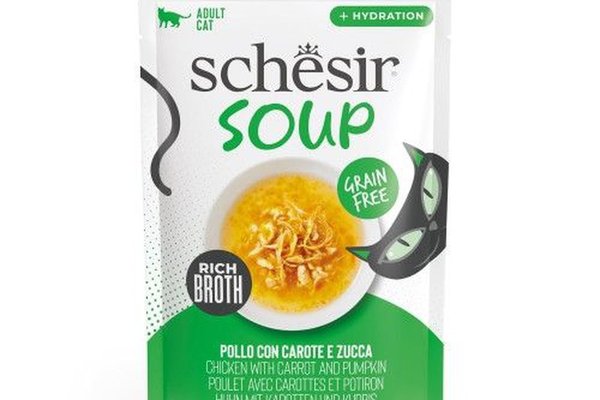 Hrana umeda pisici, Schesir Soup, Pui si Dovleac in Supa, 40 g