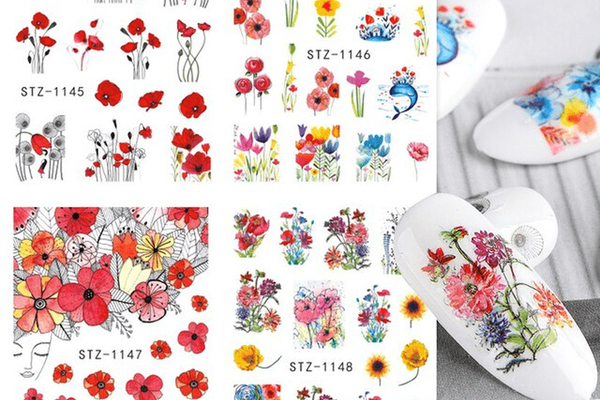 Tatuaj Decor Unghii 4 Modele I-03