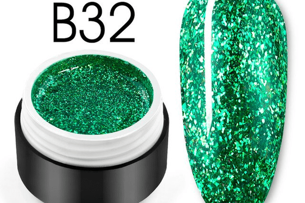 Shiny Platinum Color Gel B32 - B21