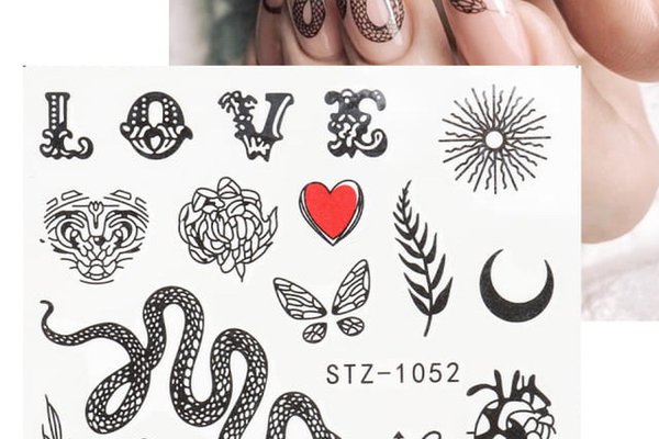 Tatuaj decor unghii STZ-1052
