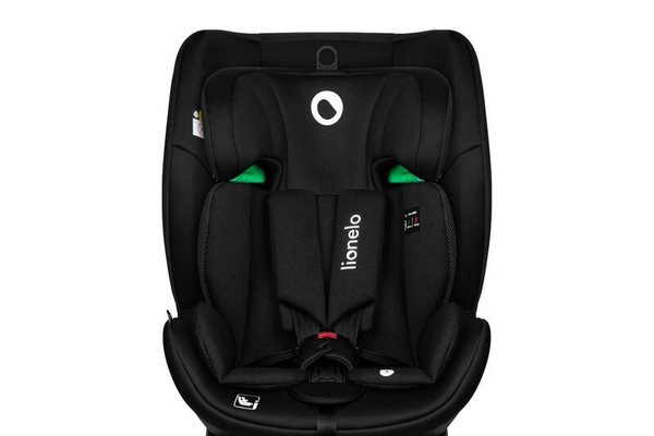 Scaun auto Lionelo Lavender I-size Isofix cu centura TopTether negru