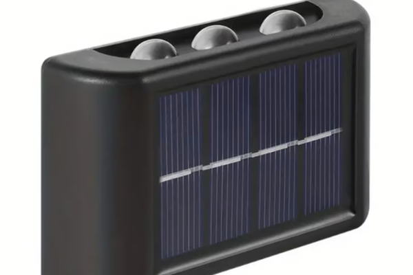 Lampa solara de perete LY 002 cu 6 LED-uri, IP65, impermeabila, lumina sus/jos
