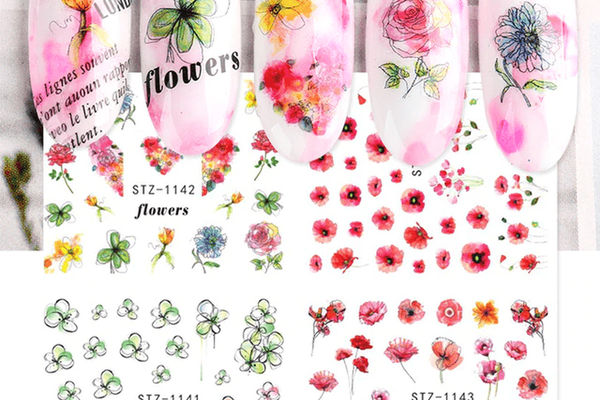 Tatuaj Decor Unghii 4 Modele I-02 - I-02 - Everin.ro