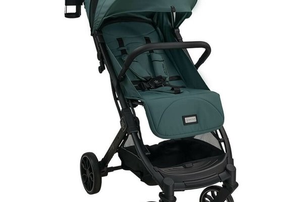 Carucior sport, Bebe Stars, Easy, Pliabil, Usor, Pana la 22 kg, Copertina XL cu fereastra, Spatar si suport picioare reglabile, Cu acoperitoare picioare si suport pahar, Coform cu EN1888-1,2:2018+A1:2022, Pine