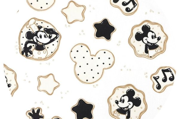 Aparatoare pentru patut Qmini, tip rulou, cu husa detasabila, lungime 180 cm, din bumbac, Mickey Mouse