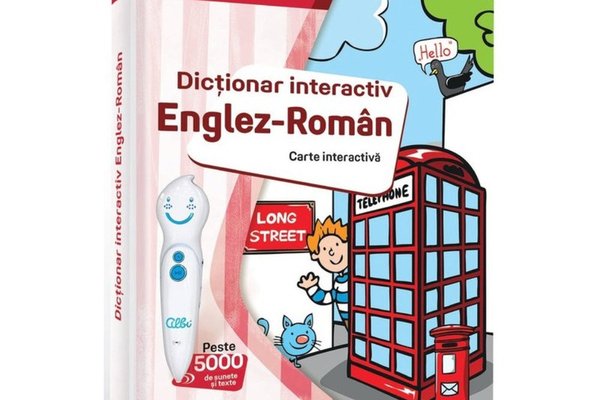 Raspundel Istetel, Carte Dictionar Englez-Roman