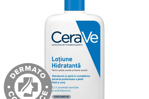 CeraVe Lotiune Hidratanta pentru Fata si Corp 473ml - Ideal pentru Piele Uscata