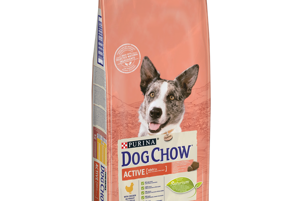 DOG CHOW ACTIVE, Pui, 14 kg