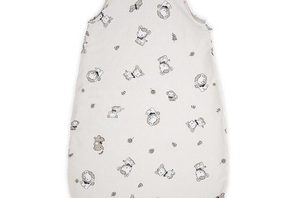 Sac de dormit de iarna 85 cm din bumbac ranforce Jungle Beige