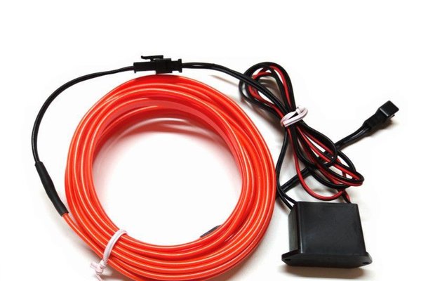 Banda LED Neon Rosu 12V Auto Droser, 5W, 2 Metri