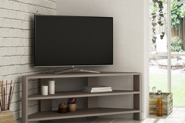 Comoda TV Thales Corner - Nuanta Light Mocha