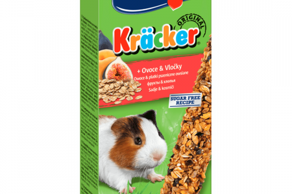 Batoane Porcusori de Guineea Vitakraft Fructe, 112 g