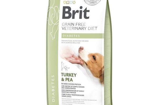 Brit Grain Free Veterinary Diets Dog Diabetes, 12 kg