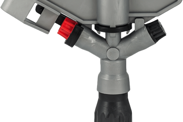 Aspersor suprateran din plastic cu duza de 6.5 mm, 1 tol, gri