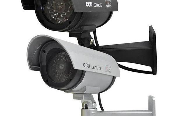 Pachet cu 2 camere false de supraveghere cu design realist