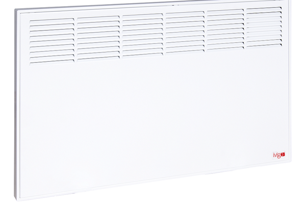 Convector electric iVigo EPK 1000 W Alb, control mecanic si termostat de siguranta