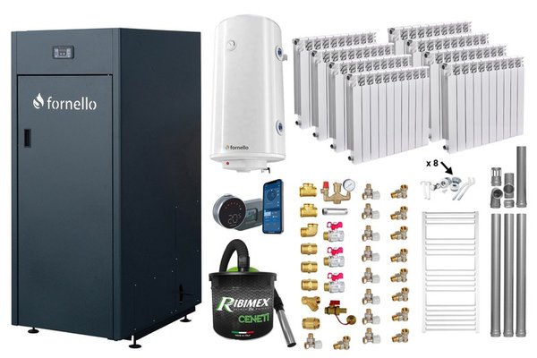 Pachet Complet de Control pentru Centrala pe Peleți Fornello King Plus 30 KW