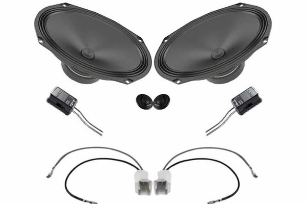 Pachet difuzoare auto Audison Prima dedicat usi fata Nissan Navara 2015-, RMS 100W
