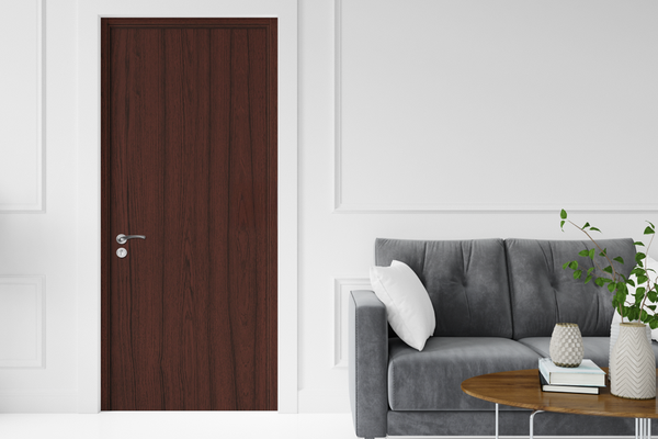 Usa Interioara Reversibila OP 030 din MDF cu Toc Inclus, Teak Maro, 70 x 200 cm