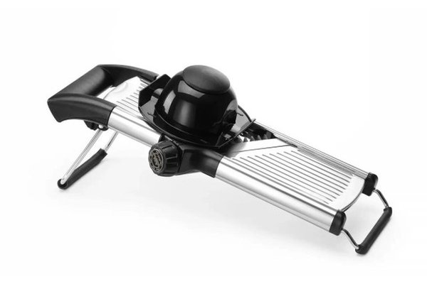 Feliator inox pentru legume tip 'Mandoline', reglare grosime 1-9mm, Hendi