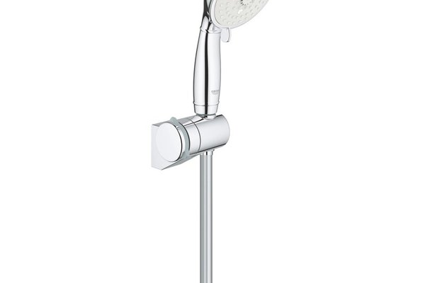 Set dus Grohe Tempesta Rustic 100, porter, 4 tipuri de jet, crom,furtun 1.75 m-27805001