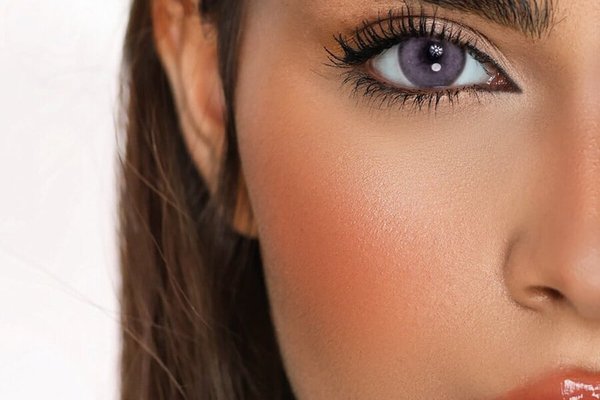 Lentile Colorate Desio PLANO Very Peri - 30 Purtari, 2 Lentile