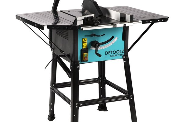 Fierastrau Circular cu Masa pentru Lemn 1800W, Detoolz DZ-C236