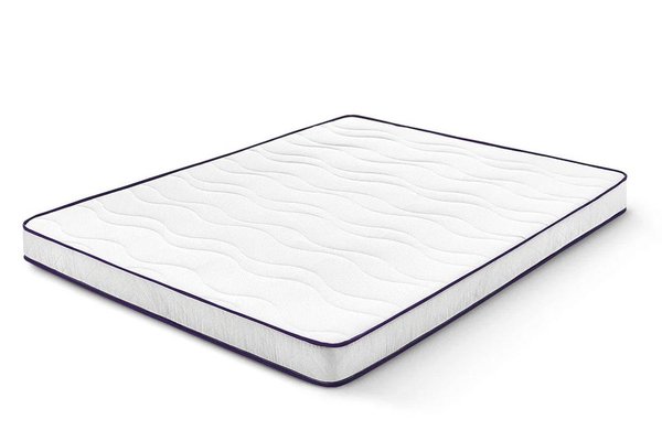 Saltea BASIC ERGO PURPLE LINE, spumă poliuretanică, reversibilă, hipoalergenică, ortopedică, Grosime 12 cm