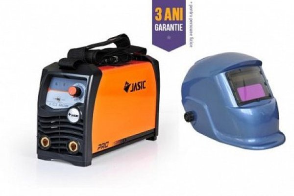Aparat de sudura tip invertor JASIC ARC 200 PRO + Masca cristale BLUE