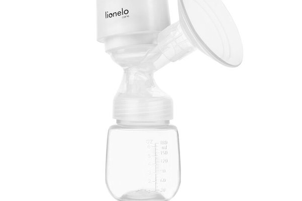 Pompa de san, Lionelo, Fidi One, Trifazata, Functie de masaj, Cu 9 niveluri de intensitate, Cu memorie a ultimelor setari, Autonomie pana la 120 min, Afisaj LED, Cu accesorii, Gri Pal