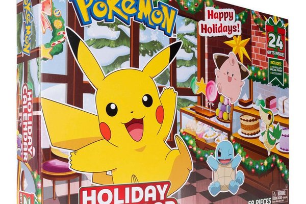 Calendar Advent Pokemon Holiday 2025