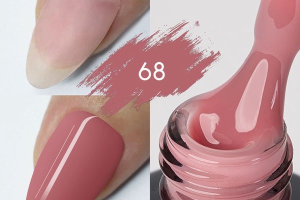 Color rubber base Kievskaya 15ml- Nr. 68 - KVS-10