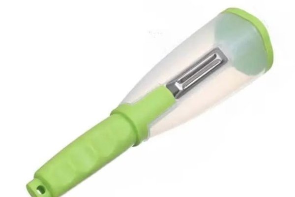 Decojitor cu cutie de colectare resturi din Plastic Verde