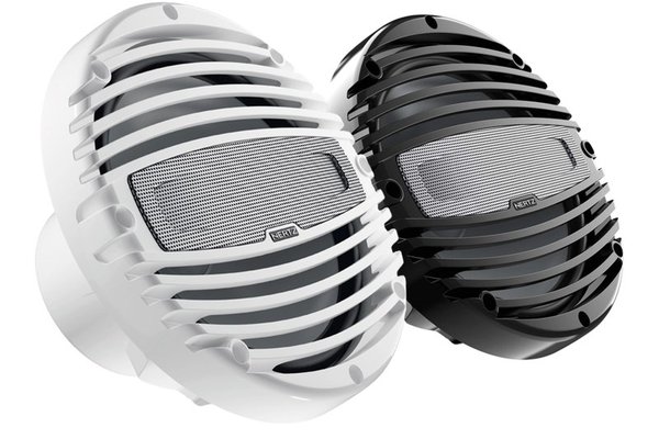 Difuzoare Marine Hertz HMX 8 / W / C, Alb / Negru, set coaxial 2 căi, 200mm, 100W RMS