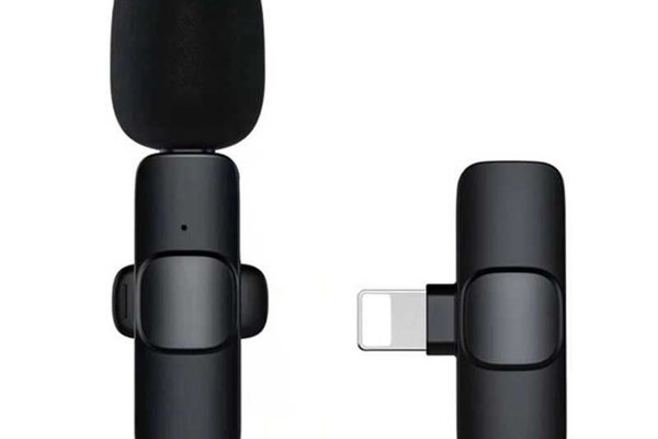 Microfon wireless K8 lavaliera cu conector USB-C si iPhone
