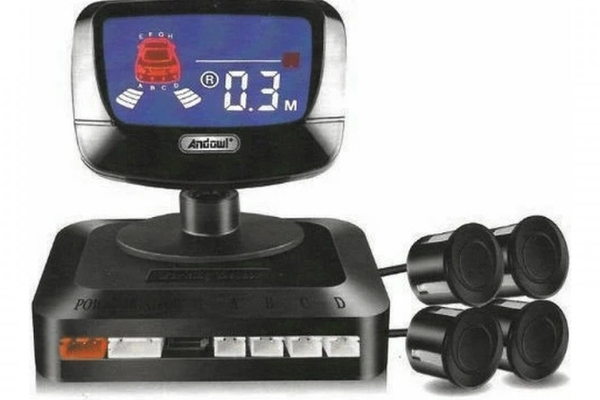 Sistem de parcare Andowl Q CA202 cu display si 4 senzori