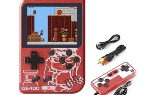 Consola retro cu 400 jocuri controler suplimentar GS400